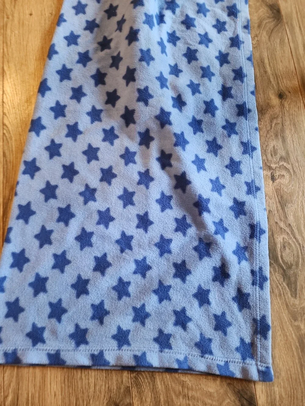 Baby Starters Blue Navy Star Fleece Blanket Lovey 2012 Rashti Stars